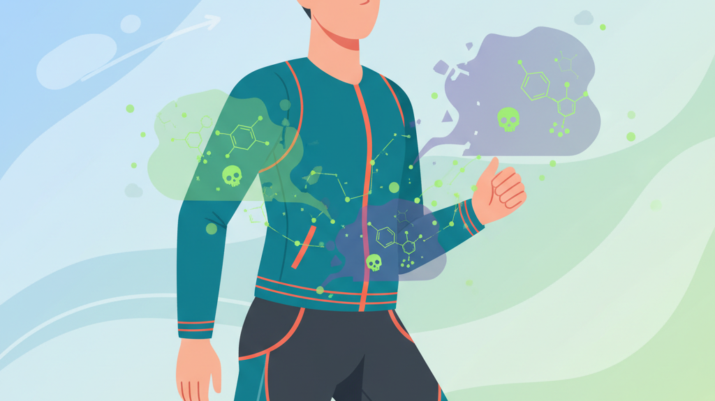 Illustration for Unlock Peak Performance: Bonta Apparel's Sustainable, Non-Toxic Activewear for Health and Style