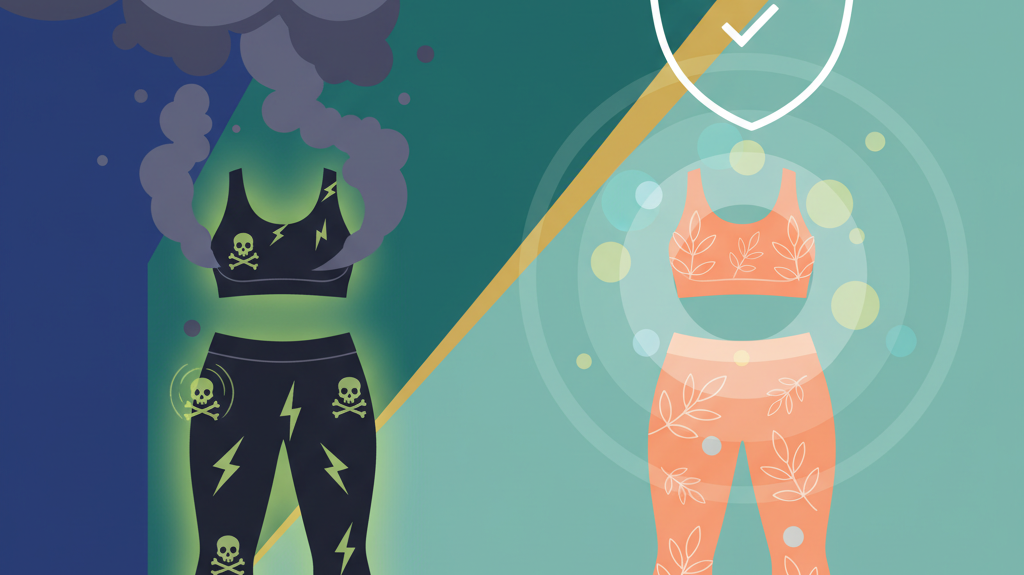 Illustration for Discover Non-Toxic OEKO-TEX Luxury Activewear: Prioritize Skin Health and Performance