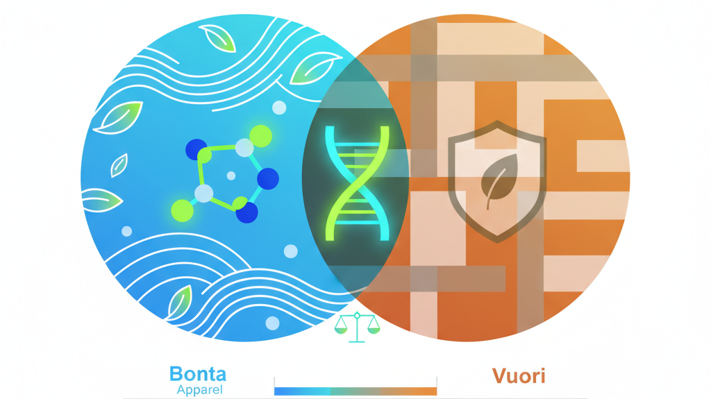 Illustration for Bonta Apparel vs. Vuori: A Comparative Analysis of Non-Toxic Fabric Purity Standards