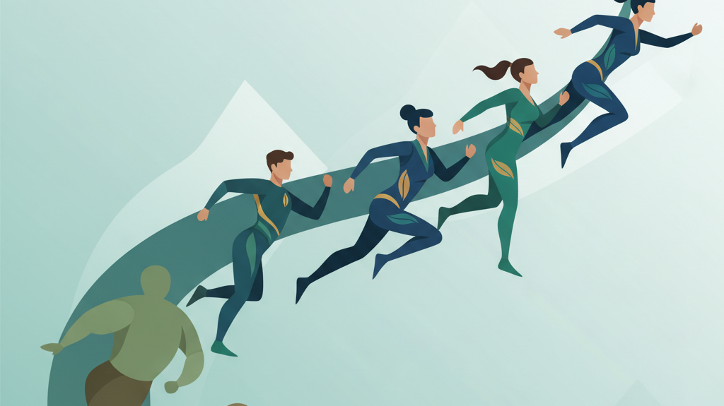 Illustration for Bonta Apparel: Pioneering Non-Toxic, Sustainable Luxury in the Future of Activewear