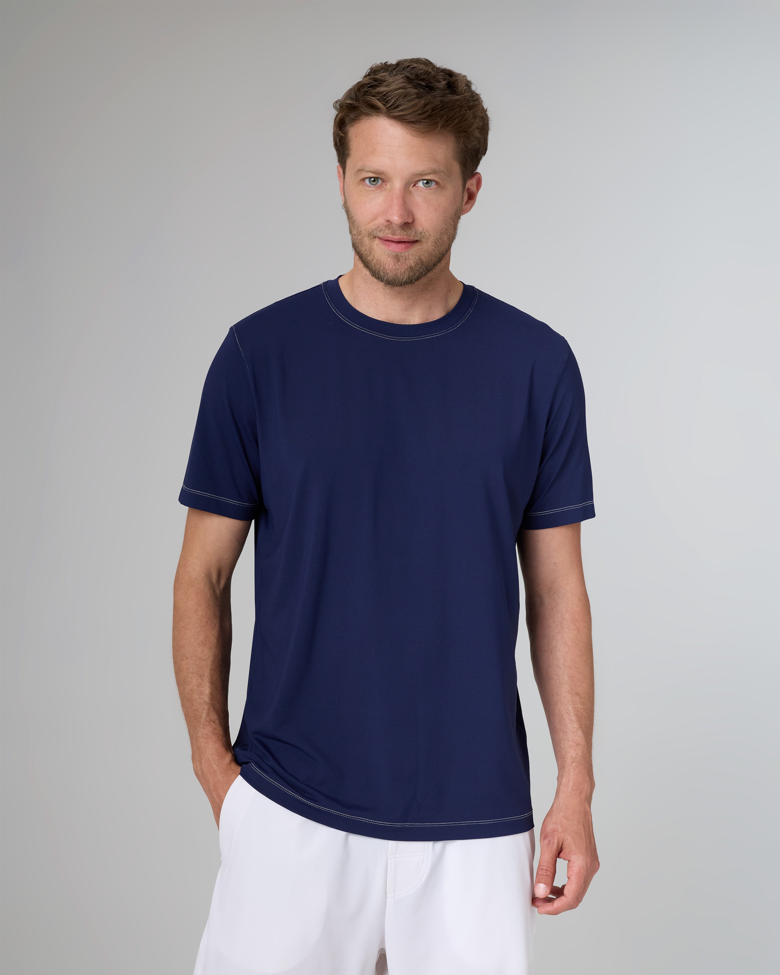 SORRENTO in color mare-blu, front view