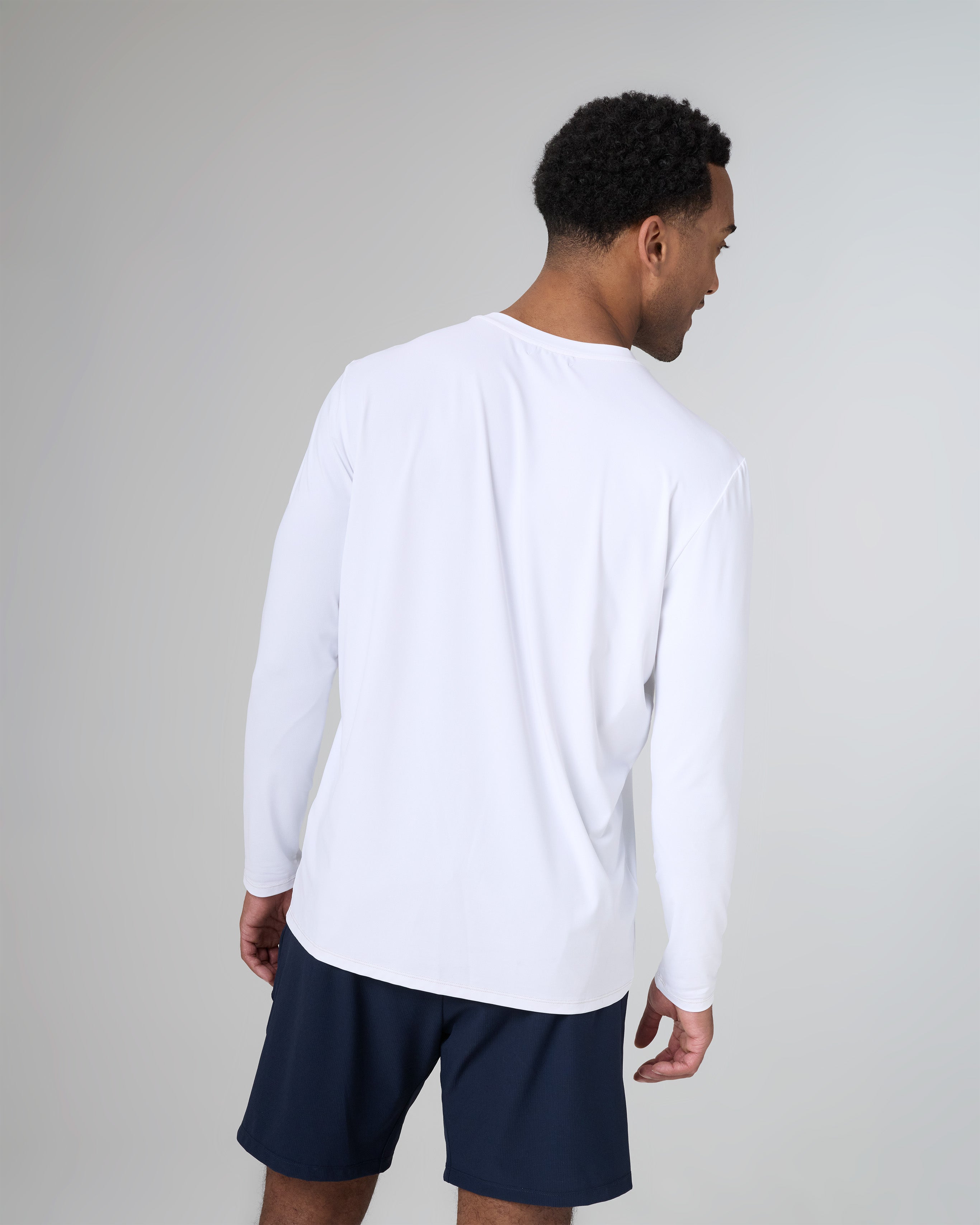 RIVIERA in color Bianco, back view