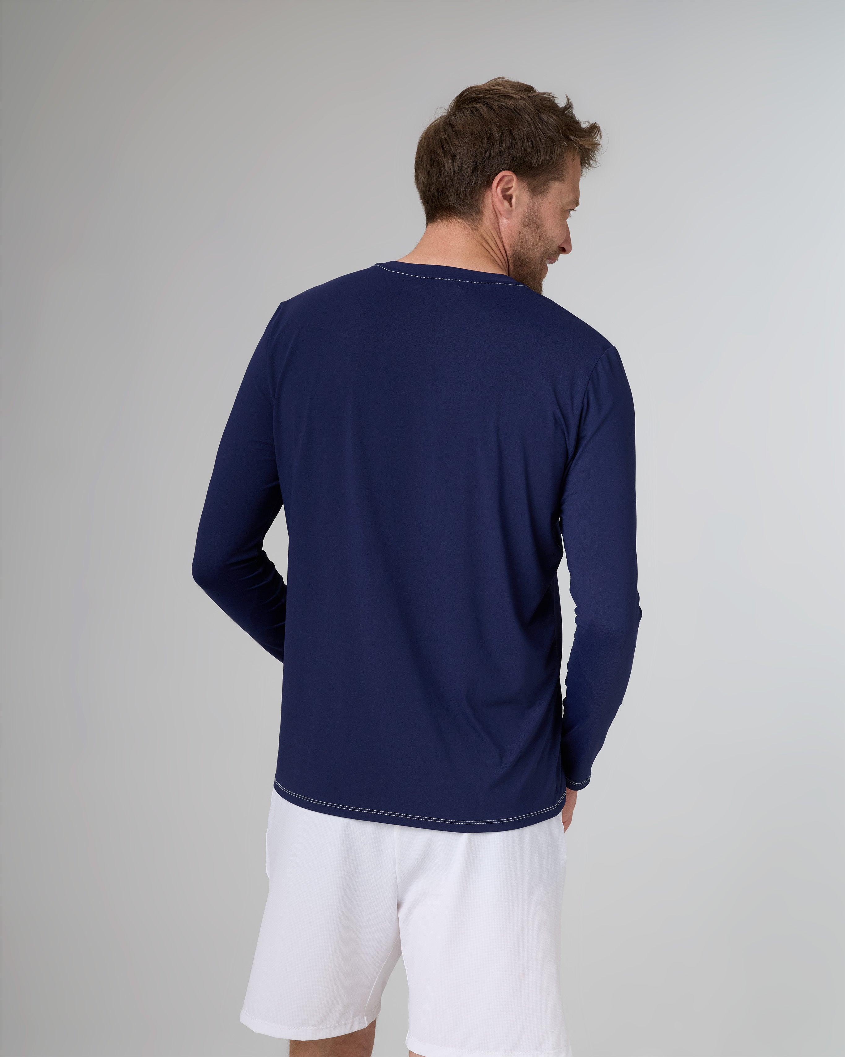 RIVIERA in color mare-blu, back view