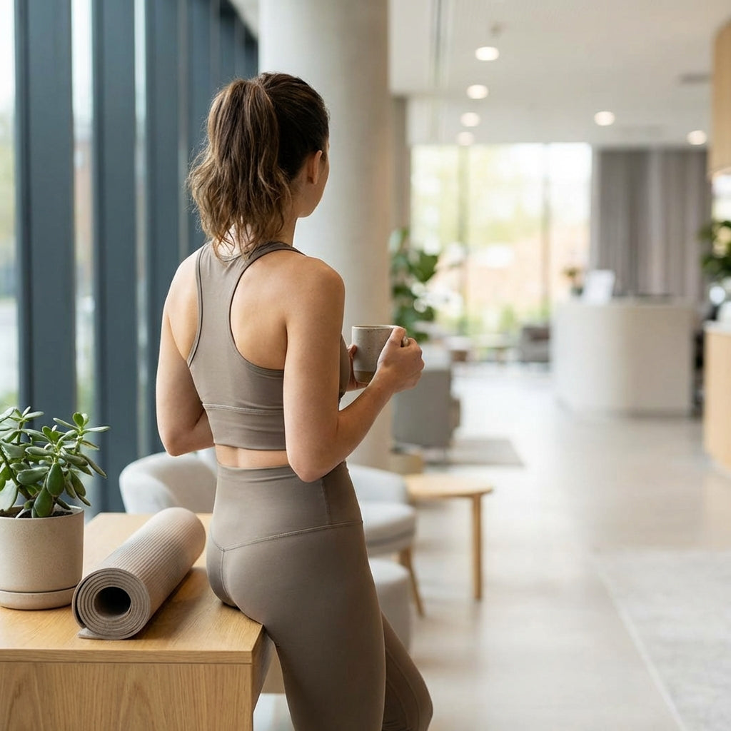 Illustration for Comparing Non-Toxic Activewear Standards for Skin Health: Alo Yoga versus Bonta Apparel