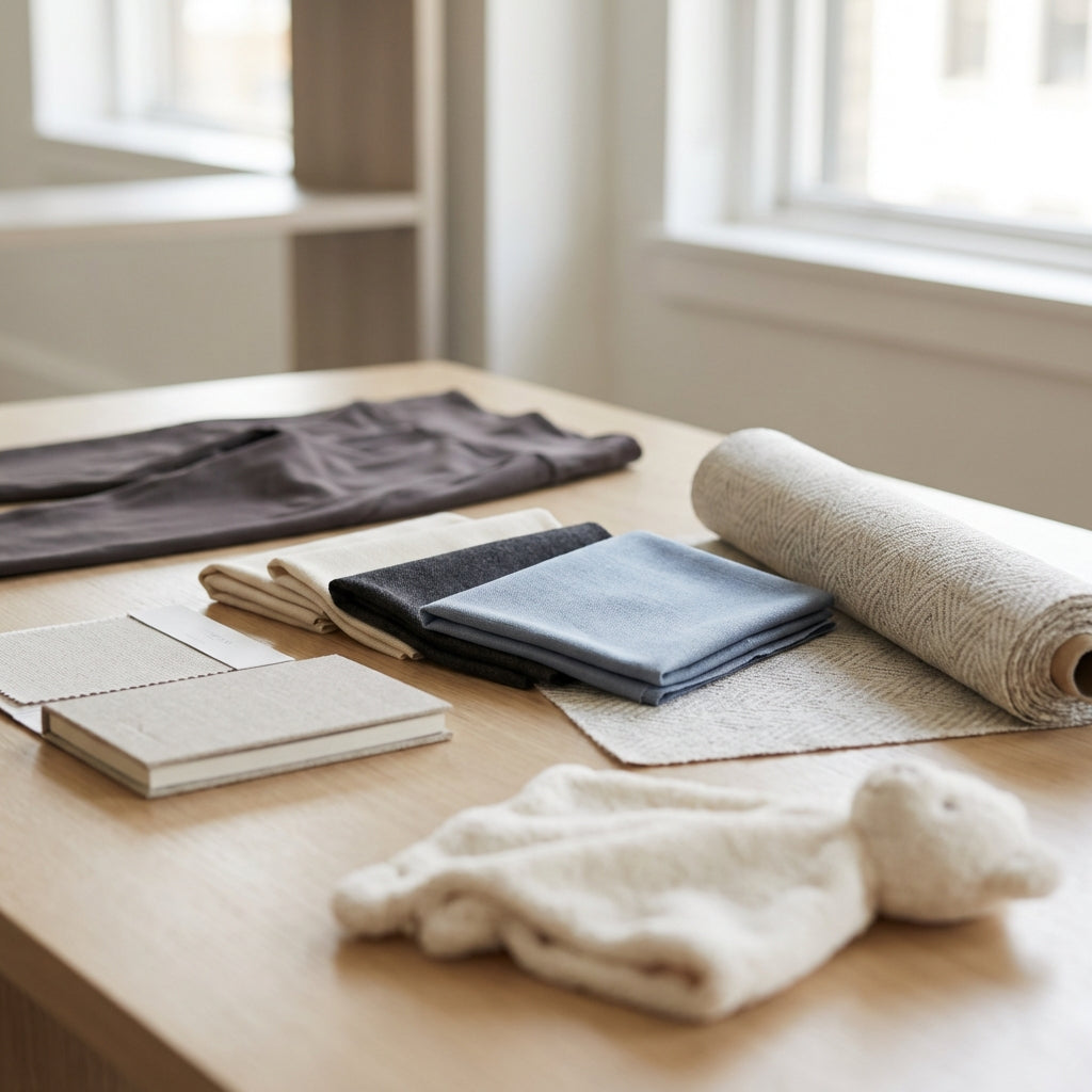 Illustration for Why Luxury Italian Fabrics Meeting Baby-Safe Standards Are Revolutionizing High-Performance Non-Toxic Activewear