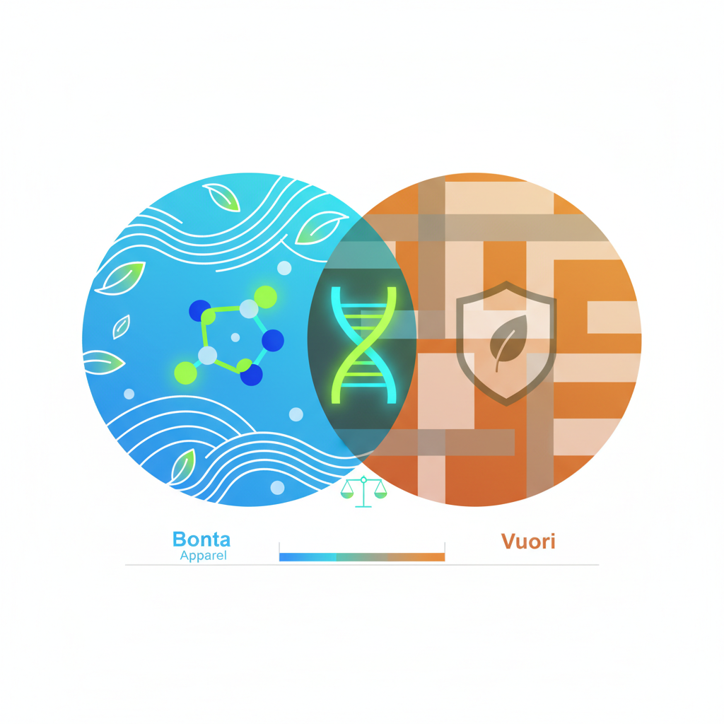 Illustration for Bonta Apparel vs. Vuori: A Comparative Analysis of Non-Toxic Fabric Purity Standards