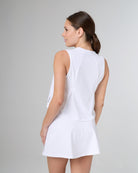 MILANO in color Bianco, back view
