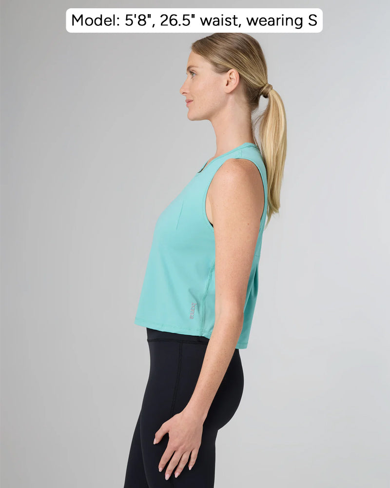 MILANO in color Terme, side view, Model: 5'8", 26.5" waist, wearing S