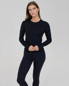 Aria in color Nero, front casual view